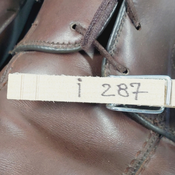 Allen Edmonds Hillcrest Bicycle Toe Derby Brown Leather Shoes i287 main image 8